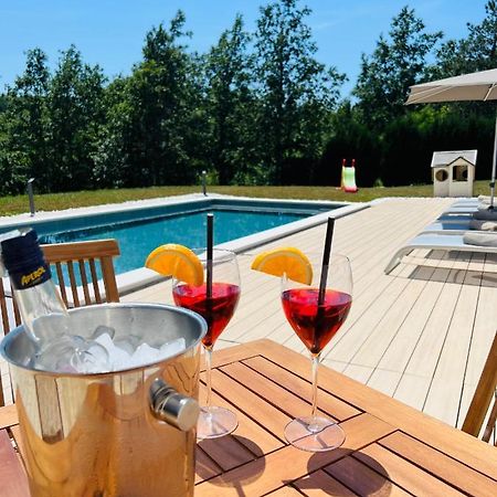 Vila Prisunca Jacuzzi & Swimming Pool Pazin Exteriör bild