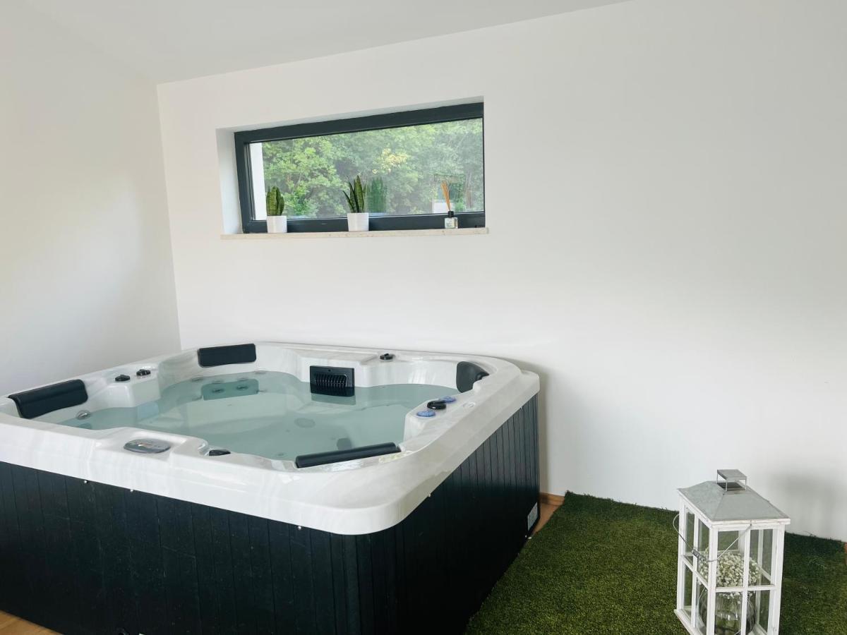 Vila Prisunca Jacuzzi & Swimming Pool Pazin Exteriör bild